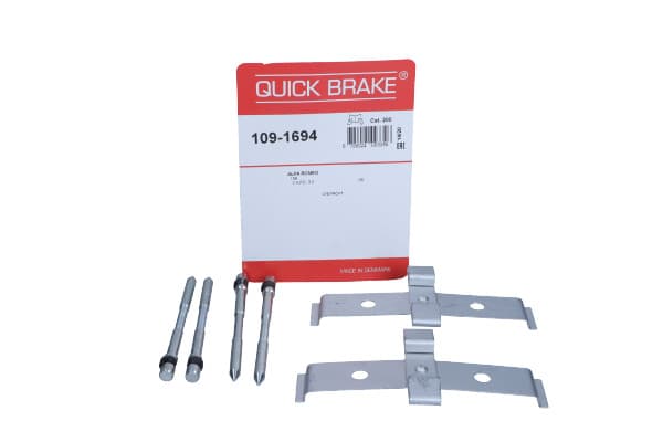 QUICK BRAKE QB109-1694 - QUICK BRAKE ZESTAW INST. KLOCKÓW HAM. ALFA P. 159/166/BRERA/GIULIETTA 05-