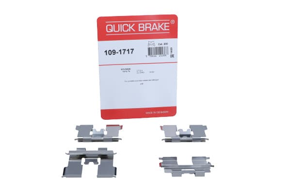 QUICK BRAKE QB109-1717 - QUICK BRAKE ZESTAW INST. KLOCKÓW HAM. HYUNDAI T. SANTA FE 03-12
