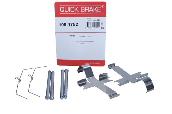 QUICK BRAKE QB109-1752 - QUICK BRAKE ZESTAW INST. KLOCKÓW HAM. SUBARU P. IMPREZA 2,0-2,5 98-07