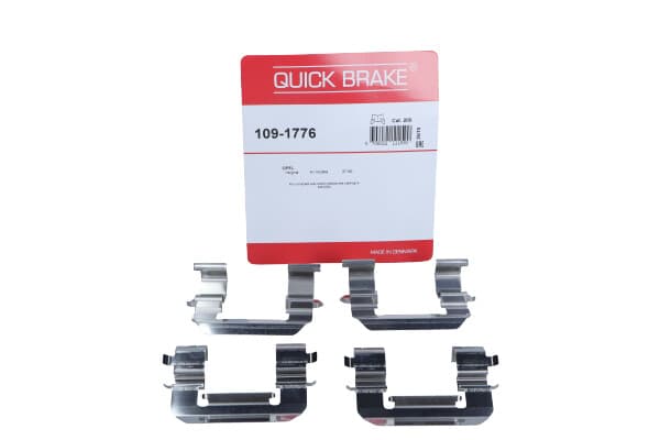 QUICK BRAKE QB109-1776 - QUICK BRAKE ZESTAW INST. KLOCKÓW HAM. OPEL P. ZAFIRA/INSIGNIA 08-