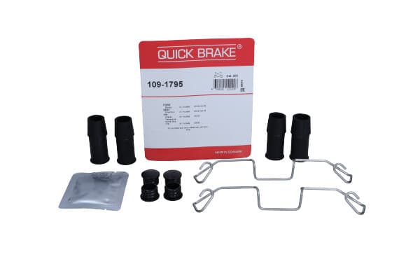 QUICK BRAKE QB109-1795 - QUICK BRAKE ZESTAW INST. KLOCKÓW HAM. VW P. SHARAN/T4 90-10