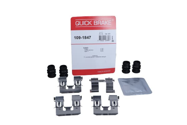 QUICK BRAKE QB109-1847 - QUICK BRAKE ZESTAW INST. KLOCKÓW HAM. SUBARU T. FORESTER/IMPREZA/LEGACY/OUTBACK 03-