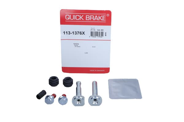 QUICK BRAKE QB113-1376X - QUICK BRAKE ZESTAW NAPRAWCZY ZACISKU HAMULCOWEGO TOYOTA PRZÓD COROLLA 01-08