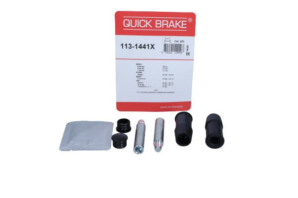 QUICK BRAKE QB113-1441X - QUICK BRAKE ZESTAW NAPR. ZACISKU HAM. VW P. MULTIVAN/SHARAN/TOUAREG/T4/T5/T6 90-