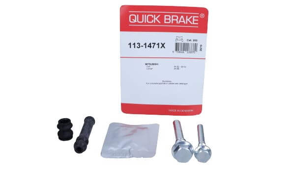 QUICK BRAKE QB113-1471X - QUICK BRAKE ZESTAW NAPR. ZACISKU HAM. MITSUBISHI P. COLT/LANCER 88-03