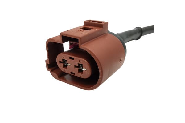 RK-TRONIK RKTV0030 - RK-TRONIK WIĄZKA ELEKTRYCZNA ZACISKU HAM. TYŁ AUDI A6 04- 2 PRZEW. BRĄZOWA