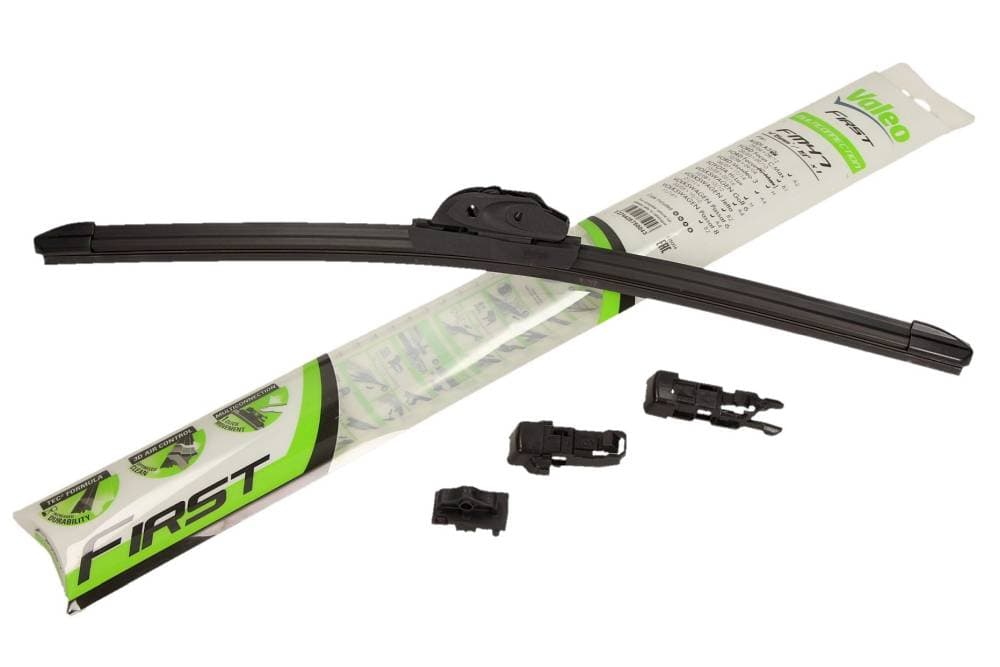 VALEO VAL575004 - VALEO PIÓRO WYCIERACZKI 475MM FIRST MULTICONNECTION 3 ADAPTERY PŁASKA