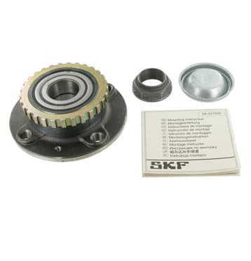 SKF VKBA3592 - SKF ŁOŻYSKO KOŁA CITROEN TYŁ BERLINGO 96- OBRĘCZ ABS