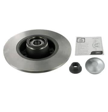 SKF VKBD1015 - SKF TARCZA HAMULCOWA RENAULT TYŁ MEGANE 03- Z ŁOŻYSKIEM