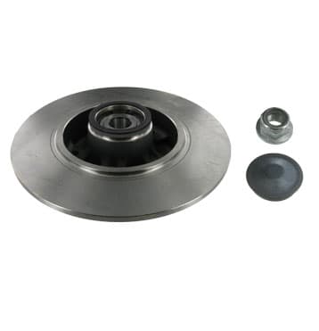 SKF VKBD1026 - SKF TARCZA HAMULCOWA RENAULT TYŁ MEGANE 08- KOMPLET Z ŁOŻYSKIEM ABS