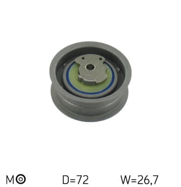 SKF VKM11021 - SKF ROLKA PASKA ROZRZĄDU VW 2,0 16V 94-98 NAPINACZA