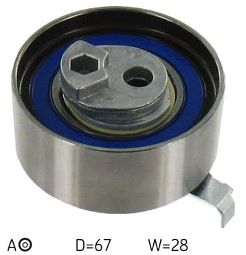 SKF VKM11332 - SKF ROLKA PASKA ROZRZĄDU VW 2,7/3,0TDI A4/5/6/8 04-
