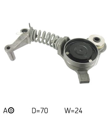 SKF VKM31218 - SKF NAPINACZ PASKA WIELOROWKOWEGO VW 3,0 A4/A6