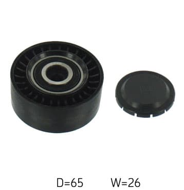 SKF VKM31301 - SKF ROLKA PASKA WIELOROWKOWEGO VW 2,7/3,0TDI
