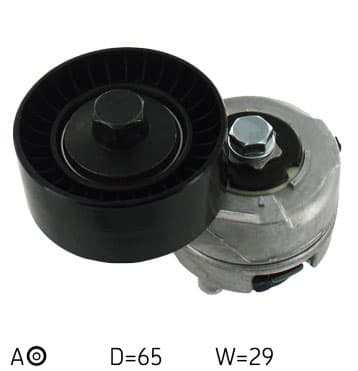 SKF VKM32022 - SKF NAPINACZ PASKA WIELOROWKOWEGO FIAT1,4