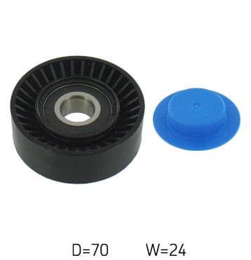 SKF VKM32243 - SKF ROLKA PASKA WIELOROWKOWEGO FIAT 1,616V