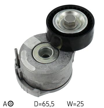 SKF VKM33205 - SKF NAPINACZ PASKA WIELOROWKOWEGO PEUGEOT 2,0HDI 09-