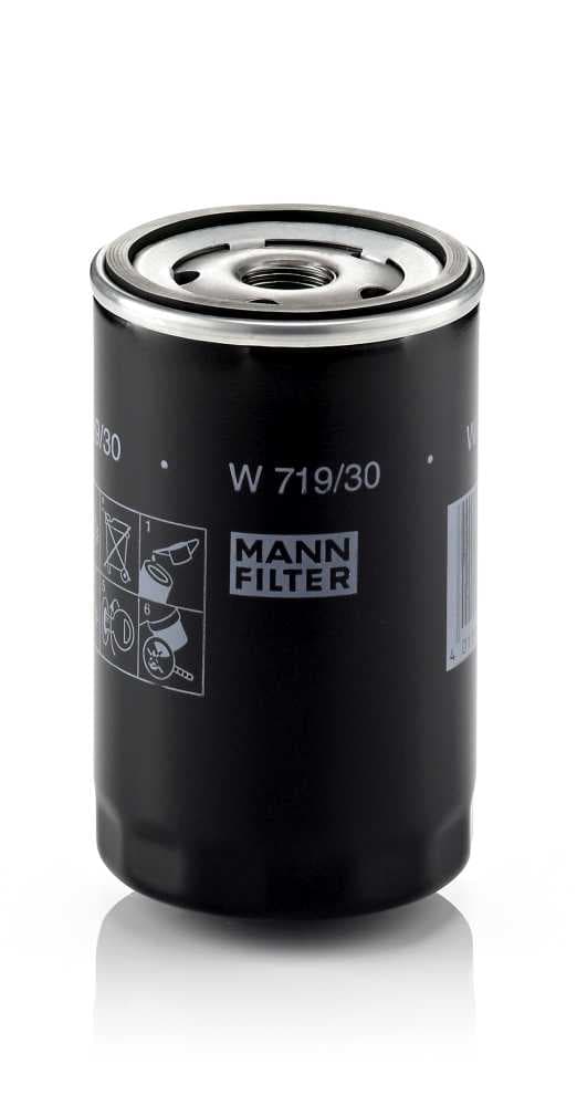 MANN FILTER W719/30 - MANN FILTER FILTR OLEJU VW 2,0B 90-