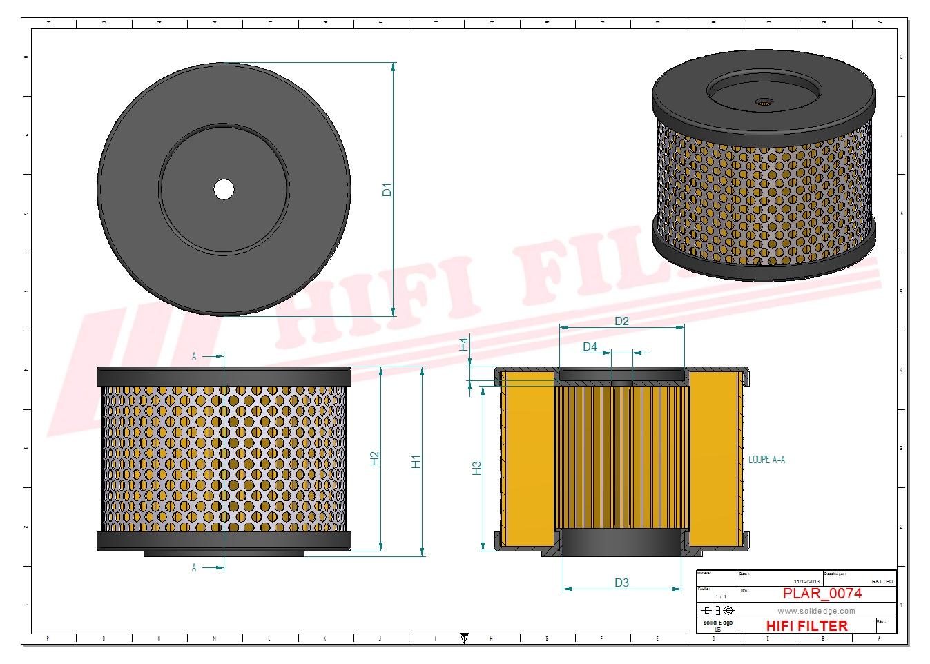 Filtr Powietrza SA 12213