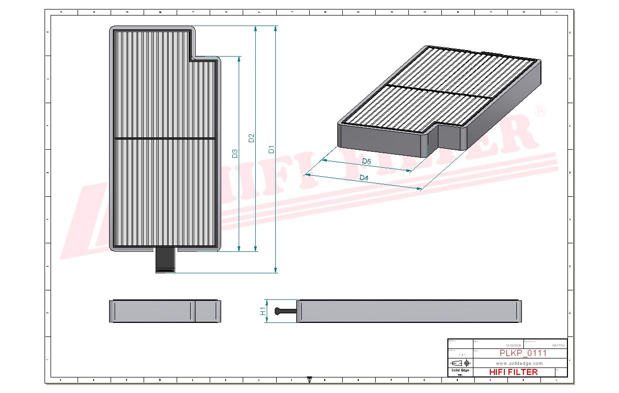 Filtr Kabinowy SC 80026