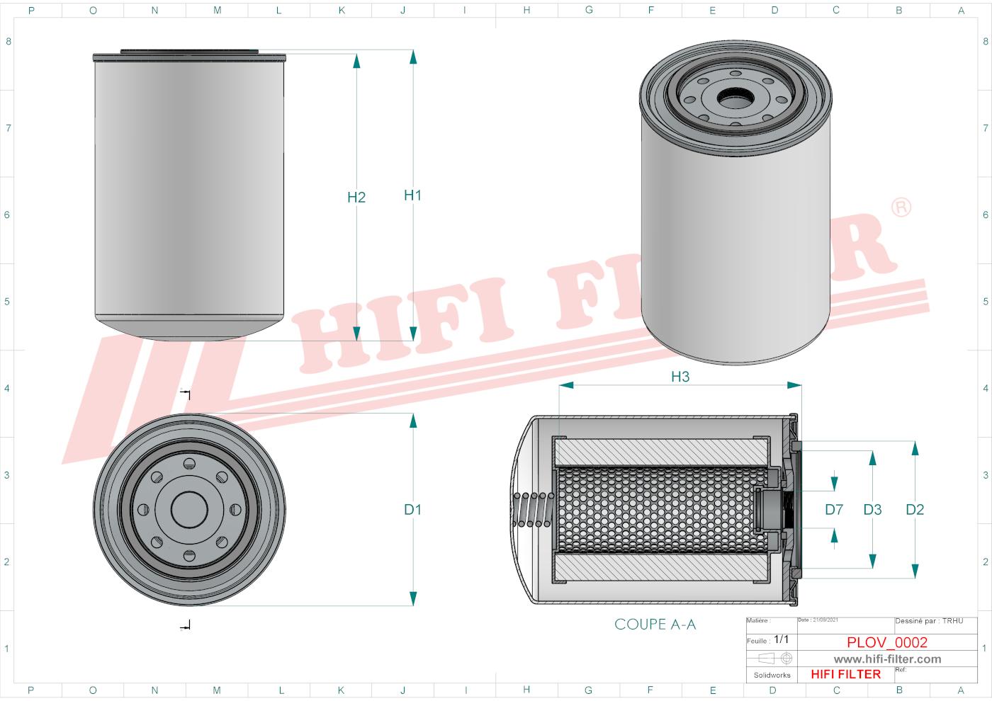 Separator Powietrza/Oleju OV 6073