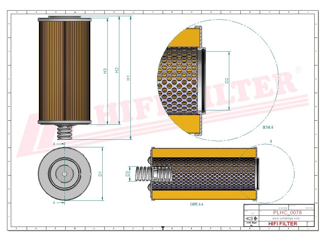 Filtr Hydrauliczny SH 52282
