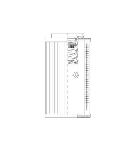 Filtr Hydrauliczny R 62 D 10 EV