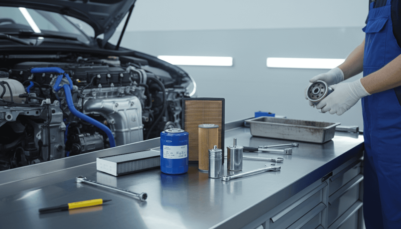 Effektive Fahrzeugwartung: Filterwechsel für lange Lebensdauer