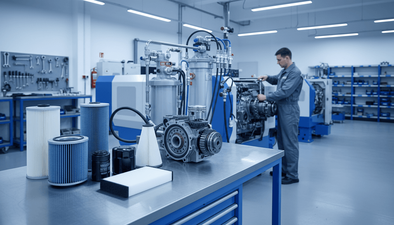 Filtr hydrauliczny: Klucz do niezawodności maszyn. Poradnik