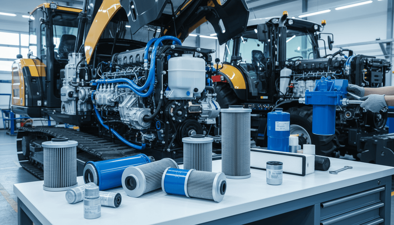 Filtr hydrauliczny: Klucz do niezawodności maszyn w budownictwie