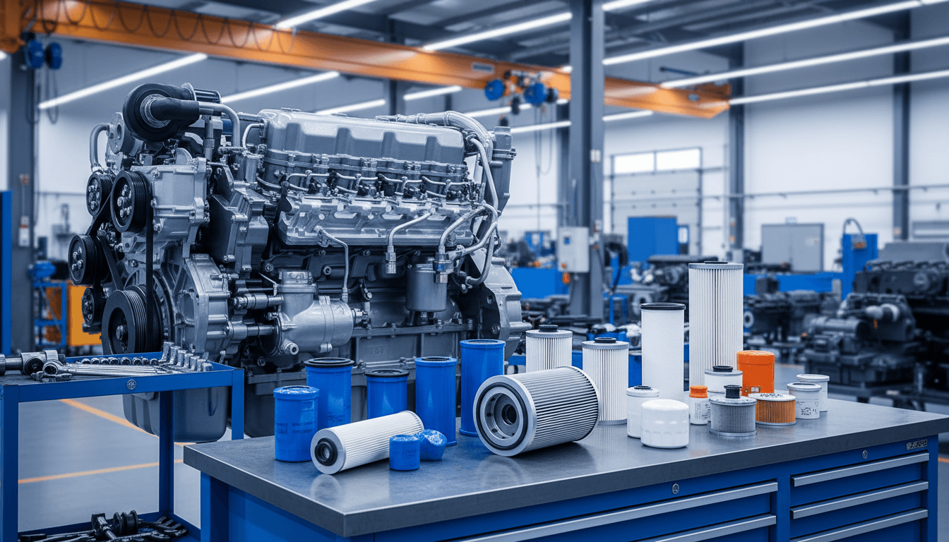 Filtr Hydrauliczny: Klucz do Żywotności Maszyn Budowlanych i Przemysłowych