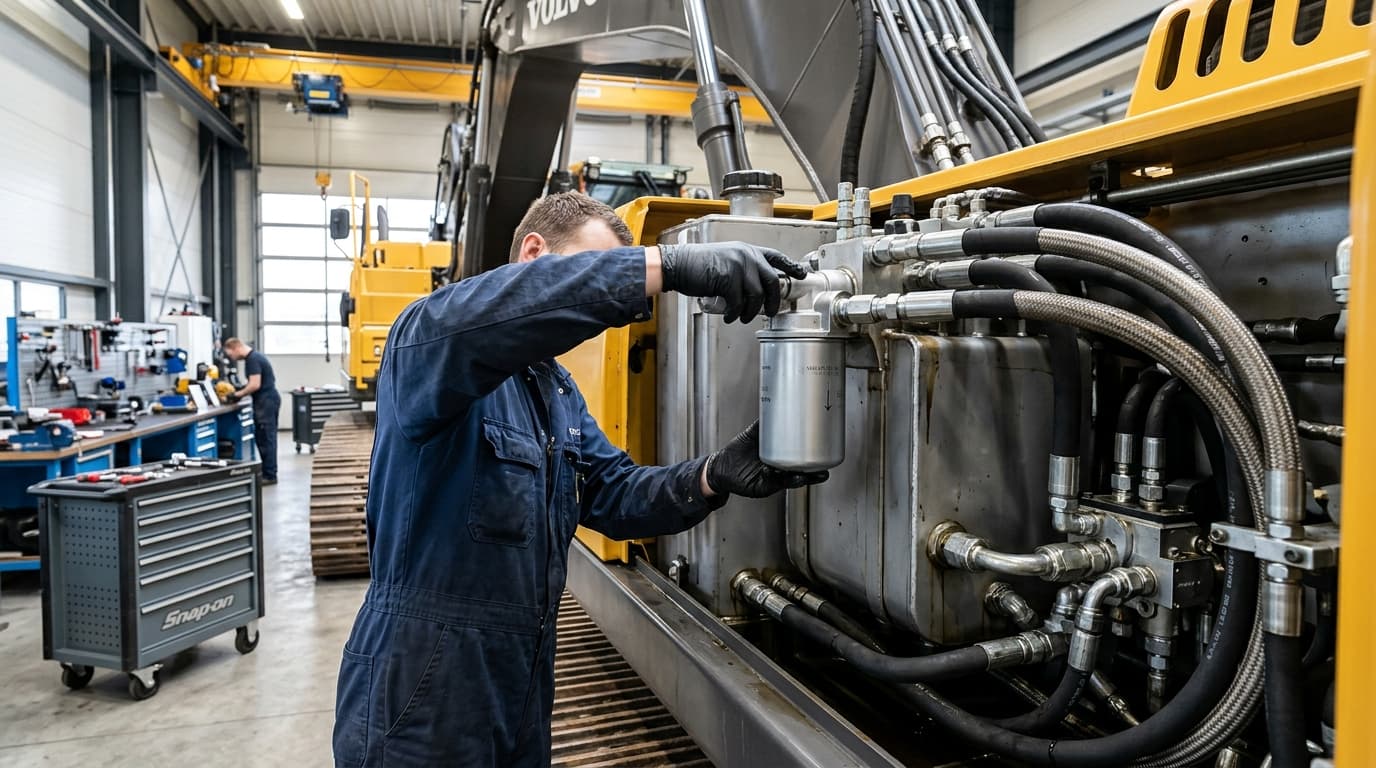 Filtry hydrauliczne: Poradnik doboru i eksploatacji maszyn