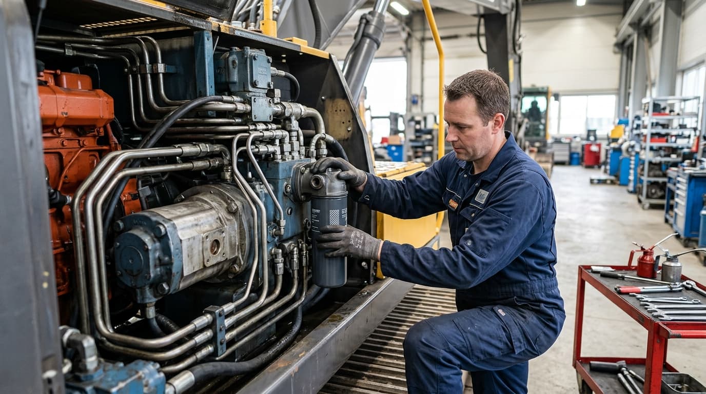 Filtry hydrauliczne w maszynach – kompletny poradnik