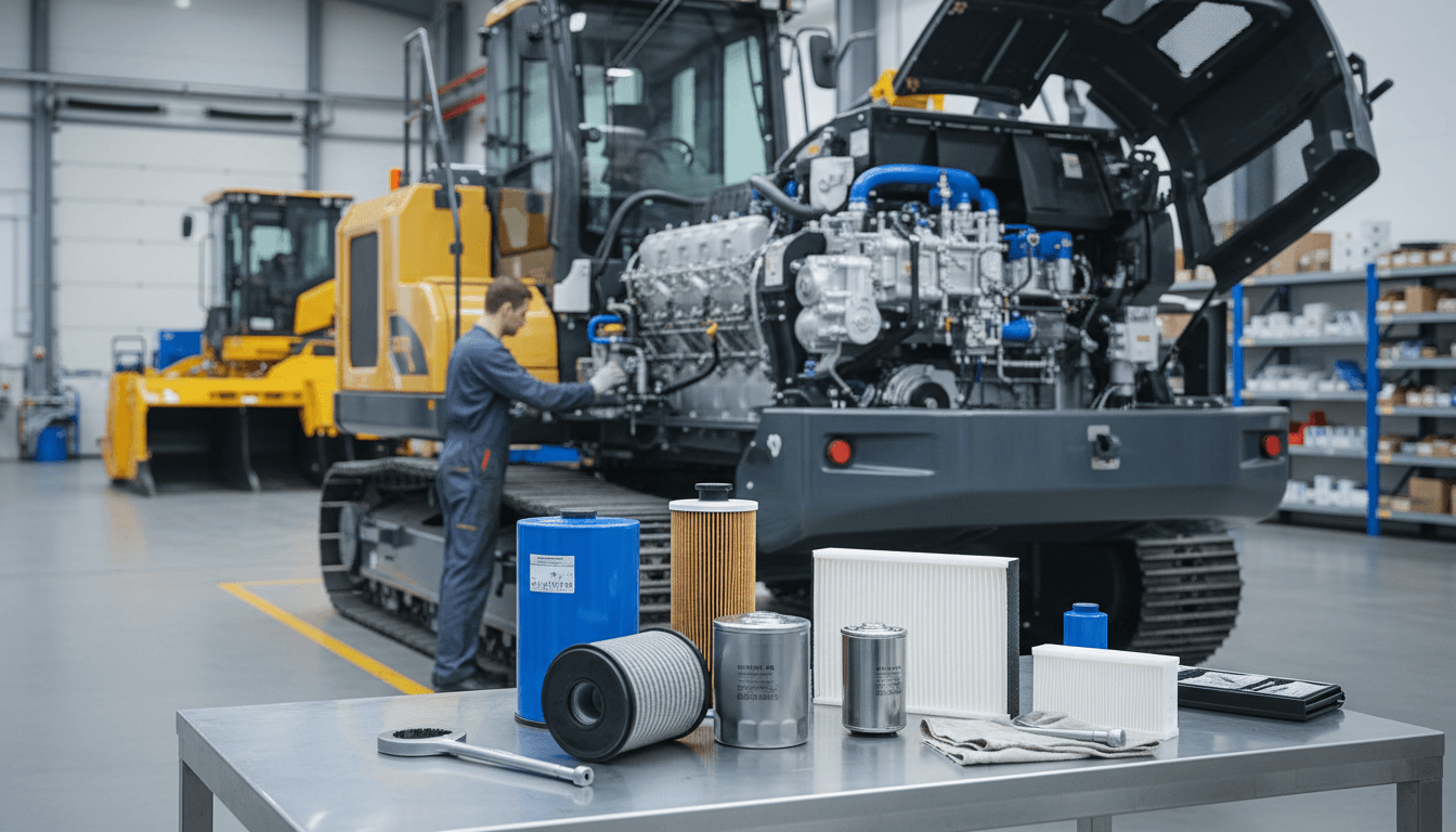 Hydraulikfilter: Schutz für Baumaschinen, Land- & Industriemaschinen