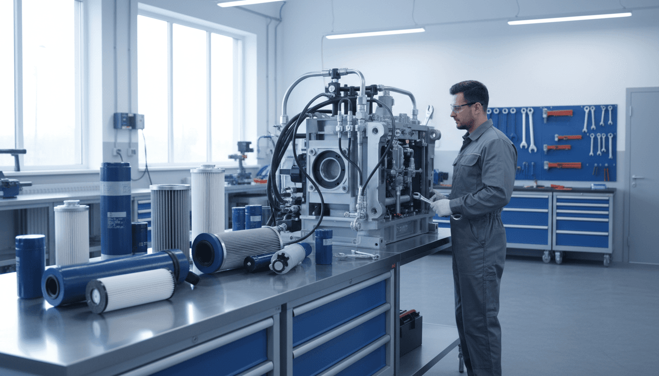 Niezawodność Maszyn: Kompletny Przewodnik po Filtrach Hydraulicznych